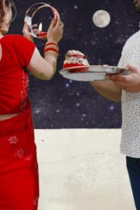 Newly married Indian Girl had First karva chauth sex